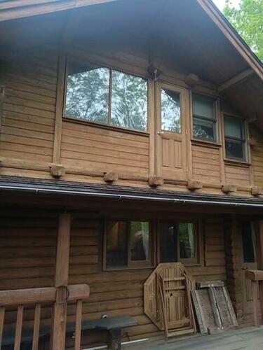 Hilltop 4LDK Log House with Sauna in Fukushima, Fukushima