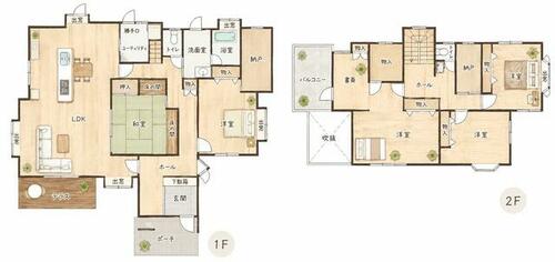 Spacious 5LDK House with Large Lot in Fukuoka's Nishi-ku in Fukuoka