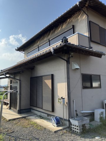 桜川市加茂部のバルコニー付き7DK戸建て、桜川市