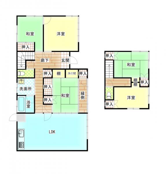 5LDK in Miyazaki (137.78㎡（登記）) in Miyazaki