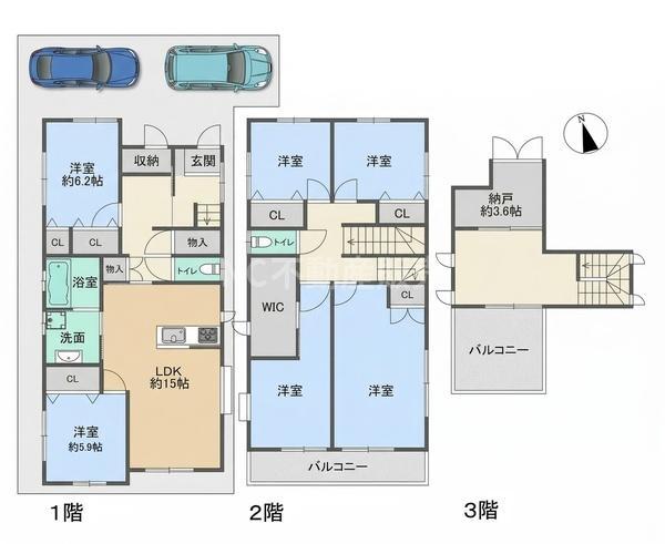 Fully Renovated 6LDK+S House with Bright Interiors in Asahi-ku in Osaka