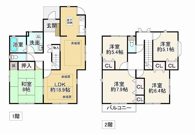 5LDK in Hyogo (128.09㎡) in Hyogo