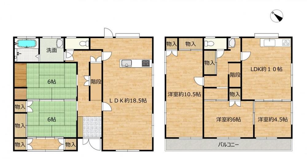 5LDK in Miyazaki (177㎡（53.54坪）) in Miyazaki