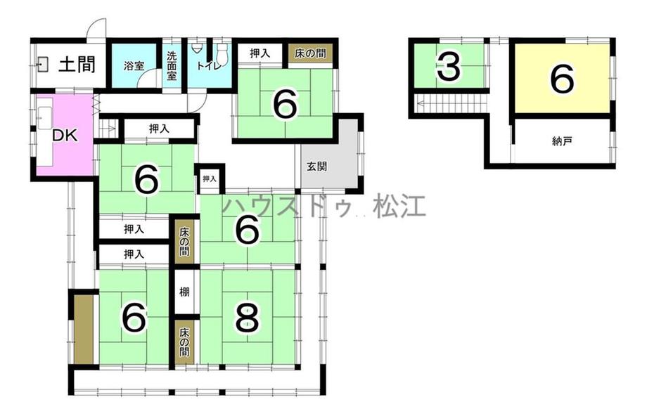 7DK+S in Osaka (276.55㎡（83.65坪）) in Osaka
