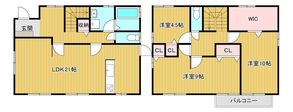 Bright 4LDK House with Garden and Two-Car Parking in Yahatanishi-ku in Fukuoka