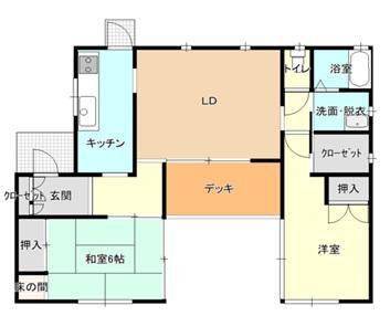 Peaceful Single-Story 3K Home with Spacious Garden in Yahatanishi-ku in Fukuoka