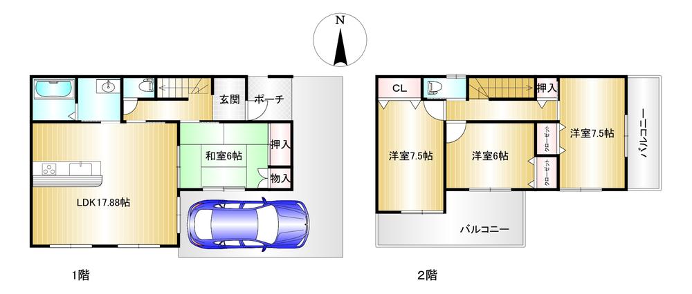 4LDK in Osaka (103.47㎡（登記）) in Osaka