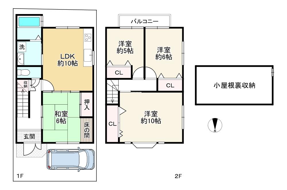 Spacious 4LDK Wooden House in Kyoto's Ukyo-ku – Unrenovated with Great Potential in Kyoto