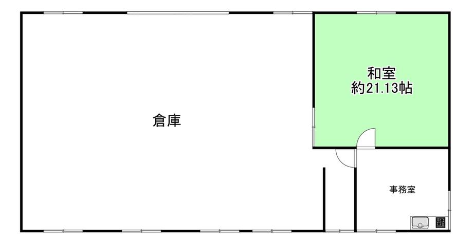 Versatile 1LDK Warehouse & Residence with Large Shutter on 100-Tsubo Land in Nara in Nara