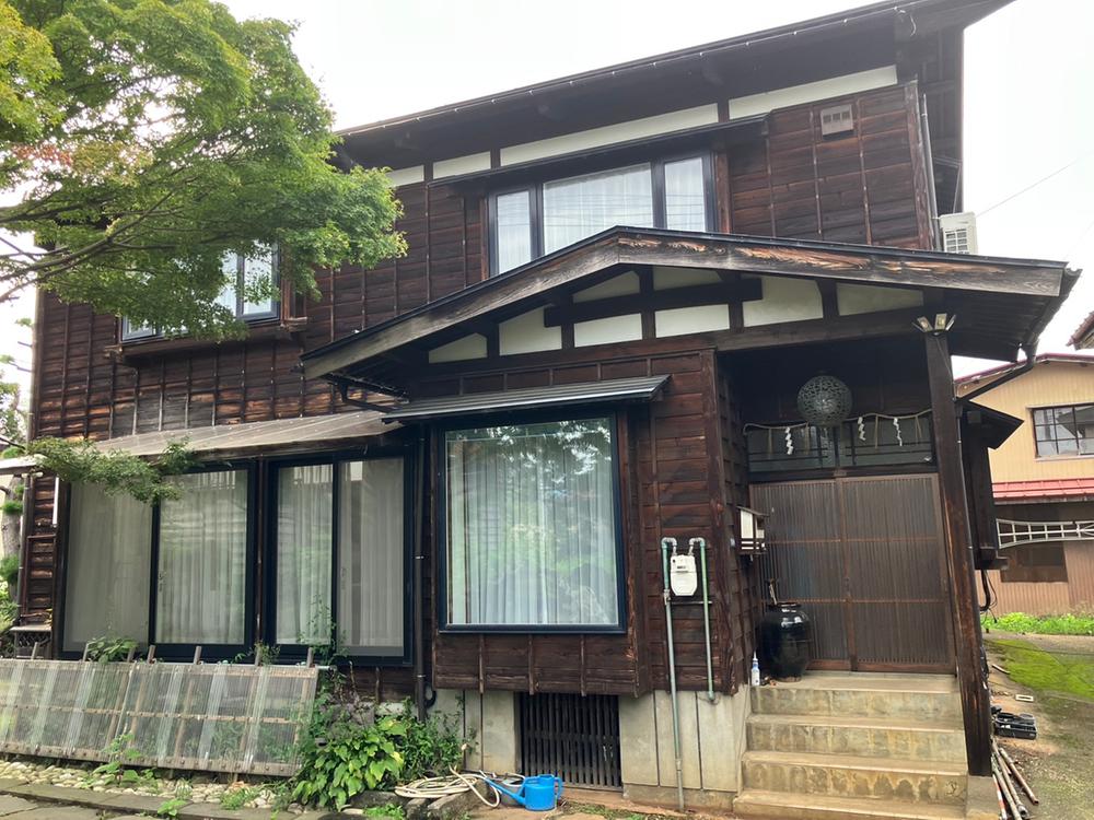 日本庭園と倉庫付き、妙高市上百々の趣ある9DK住宅、妙高市
